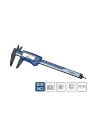 Resim Dasqua 0-150mm Djital Plastik Kumpas 0.01mm 2035-0005 