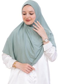 Resim Modish Group Tek Parça Hazır Başörtüsü Türban Şal - Kolay Takılan Uzun Şal Viskon 
