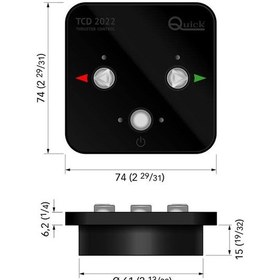 Resim Quick Tcd 2022 Baş Pervanesi Switch´Li Kontrol Paneli 
