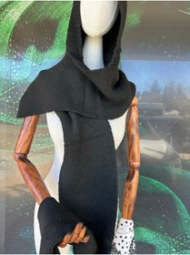 Resim YENGEÇ Siyah Renk Atkılı Balaclava 