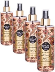 Resim Eyüp Sabri Tuncer Pj Vücut Spreyi Wild Beauty Kadın (250 ml) (4 paketi) 