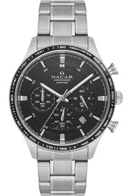 Resim Nacar Nc31-299354-Abbm Kronograf Erkek Kol Saati 