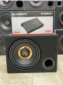 Resim İnfinity Paket Set 30 CM Bass Massive 4 Kanallı Anfi 