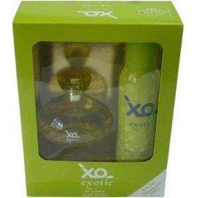 Resim XO Exotic Kadın Parfüm EDT 100 ML + Deodorant 