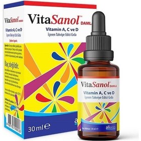Resim Vitasanol Drops ACD Damla 30 ML 