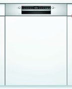 Resim Bosch Yarı Ankastre Bulaşık Makinesi 6 Programlı Paslanmaz Çelik 