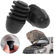 Resim 2 Adet Araba Kauçuk Tampon Kaput Kaput Kapağı Durdurma Tamponu Bagaj Kapağı Yastığı 