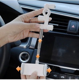 Resim Lemestar 360 Dönebilen Araç Telefon Tutucu - Yatay/dikey Ekran Ve Tek Elle Kullanım Diğer 
