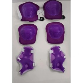 Resim Mey Ithalat® Çocuk Koruyucu Set Dizlik Dirseklik Bileklik 6 Parça Paten Scooter Bisiklet Kaykay 
