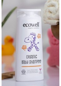 Resim Ecowell Organik Bebek Şampuanı 2 x 300 ML 
