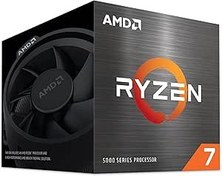 Resim AMD Ryzen 7 5700 işlemci (8 çekirdek/16 dişli, 65 W TDP, AM4 soket, önbellek 20 MB, 4,6 GHz'e kadar frekans artırma, Wraith Spire soğutucu) 