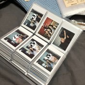 Resim 240 Cepli Şeffaf Fotoğraf Albümü - Film Biletleri, Yıldız Kartları & Kartpostal Depolama için Büyük Kapasite 