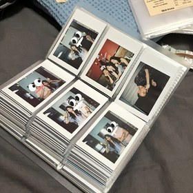 Resim 240 Cepli Şeffaf Fotoğraf Albümü - Film Biletleri, Yıldız Kartları & Kartpostal Depolama için Büyük Kapasite 