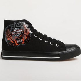 Resim Harley Davidson Siyah Erkek Sneaker B22c080a 