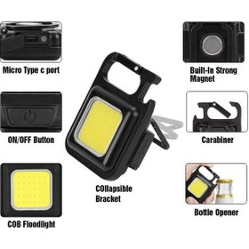 Resim Mighty 800 Lümen 30 Cob Led Mıknatıslı Kamp Feneri El Feneri N11.16344 