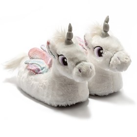 Resim Twigy Lea Çocuk Hayvanlı Panduf Beyaz 34/39 