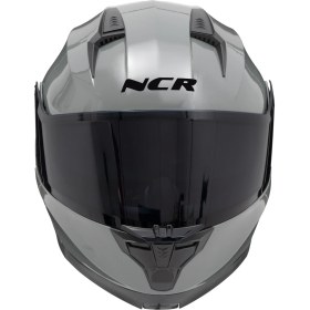Resim NCR Icon Nardo Gri Çene Açılır Kask Siyah Vizörlü Hafif Tasarım ve ECE Sertifikalı 