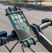 Resim Bisiklet Scooter Gidona Uyumlu Telefon Tutucu 