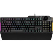 Resim Asus RA04 Tuf Gaming K1 Mekanik Hisli Türkçe Rgb Gaming Klavye(Outlet) 