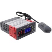 Resim Youtek Stc-3028 Dijital Sıcaklık Nem Kontrol Cihazı -110-220v, Röle Çıkışı, Entegre Sensörlü Isıtma Soğutma Regülatörü 