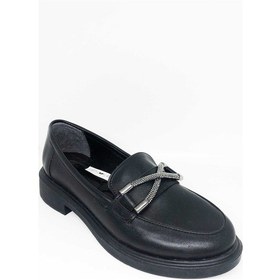 Resim Kadın Rugan Cilt Loafer Ayakkabı 001 