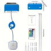 Resim Willowhaven Teemy Solar Led Havuz Lambası Uzaktan Kumandalı Rgb Renk Değiştirir Suya Dayanıklı 