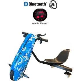 Resim Citymate Drift Car Bluetooth Hoparlörlü Graffiti Desenli Drift Scooter 