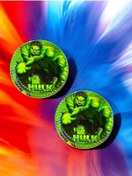 Resim 8 Adet Hulk Temalı Tabak - Doğum Günü Parti Ve Eğlenceli Etkinlikler I Çin 7 