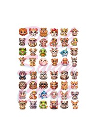 Resim Sevimli Kawaii Yavru Hayvanlar Seti, Bullet Journal, Scrapbook, Planlayıcı, Ajanda, Sticker Seti Diğer 