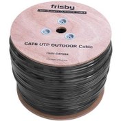 Resim Frisby FNW-CAT624 CAT 6 UTP Outdoor Kablo (305mt) Dış Mekan Kalınlık: 0.58 mm-23 AWG 