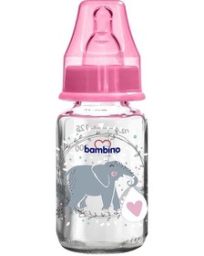 Resim Bambino Cam Desenli Biberon 125 ML B013 