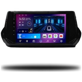 Resim Caros Peugeot 2008 2020-2022 Uyumlu Android Multimedya 1gb Ram 16gb Hafıza 9" 
