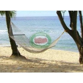 Resim Esranın Dünyası Ucuz Hamak 90X200CM Sağlam Polyester Ip Örgülü Salıncaklı Hamak 