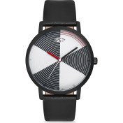 Resim Aqua Di Polo 1987 Unisex Siyah Deri Kordonlu Analog Kol Saati APWA028600 