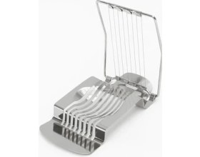 Resim Esmo Home Busstier Yumurta Dilimleyici Pratik Mutfak Aparatı, Eşit Dilimler Için Dayanıklı Metal Telli, Sadece Haşlanmış Yumurta Için Sunum Dilimleme Aleti, Salata ve Kahvaltı Hazırlayıcı 
