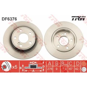 Resim Trw Arka Fren Aynası A180-a200-a250-a160 Cdı-a180 Cdı-a200 Cdı 12 B180-b200-b160 Cdı 11-df6376 246423 