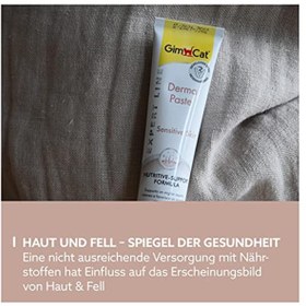 Resim Gimcat Derma Paste Deri ve Tüy Sağlığı Destekleyici Kedi Macunu 50gr 