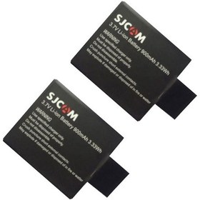 Resim Sjcam 4000 5000 M10 3.7v 900 Mah 2li Batarya Pil Seti 