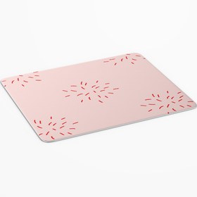 Resim 7 RENKDEKOR Kırmızı Noktalar Kare Baskılı Mouse Pad-1181 