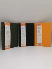 Resim 239-fsk 13x21 Gizli Spiralli Eski Ajanda 3'lü Karışık 