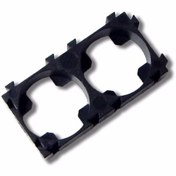 Resim 18650 Şarjlı Piller İçin Tutucu Ve Birleştirici 2li Birleştirici Battery Holder Hafta içi 14:00a Kadar Verilen Siparişlerinizde Aynı Gün Kargo İ