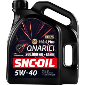 Resim Snc Oil 200.000Km+ Bakım Pro-S Plus Onarıcı 5W-40 Motor Yağı 4 Litre 