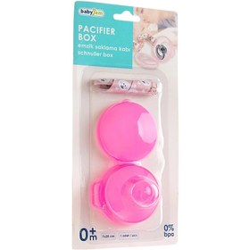 Resim Babyjem Emzik Saklama Kabı Pembe - Pembe 