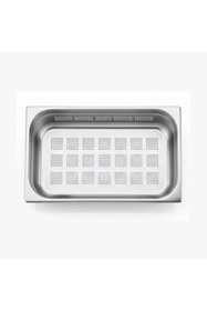 Resim Üret Çelik ÜRET Delikli Gastronom Küvet GN 1/1 100 mm 14 lt 