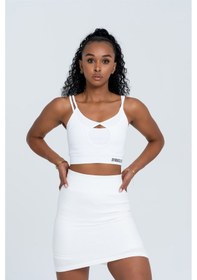 Resim Gymwolves Dikişsiz Spor Sütyeni Beyaz Seamles Bras -beyaz Beyaz 