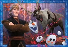 Resim Ravensburger 2x24 Parça Puzzle Walt Disney Frozen 2 050109 