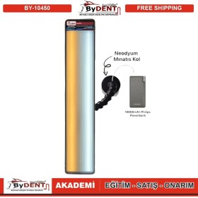 Resim Pdr Boyasız Göçük Düzeltme Şarjlı 2 Ledli Uzun Lamba Mıknatıslı 70X12 