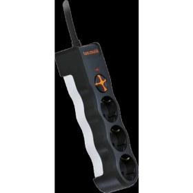 Resim Tunçmatik Powersurge 3-Surge Protection Plug - 1050 Joule Black With Cable TSK19010 