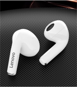 Resim Geeksen Lenovo Lp80 Pro Spor Bluetooth Kulaklıkları - Bt5.3, Dokunmatik Kontrol, Mikrofonlu, 280mah Şarj Kutusu, Beyaz 