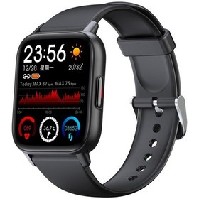 Resim Geeksen Japonya Ve Güney Kore Qs16pro Vücut Sıcaklığı Kalp Atış Hızı Kan Basın Akıllı Saat (İthalatçı Garantili) 